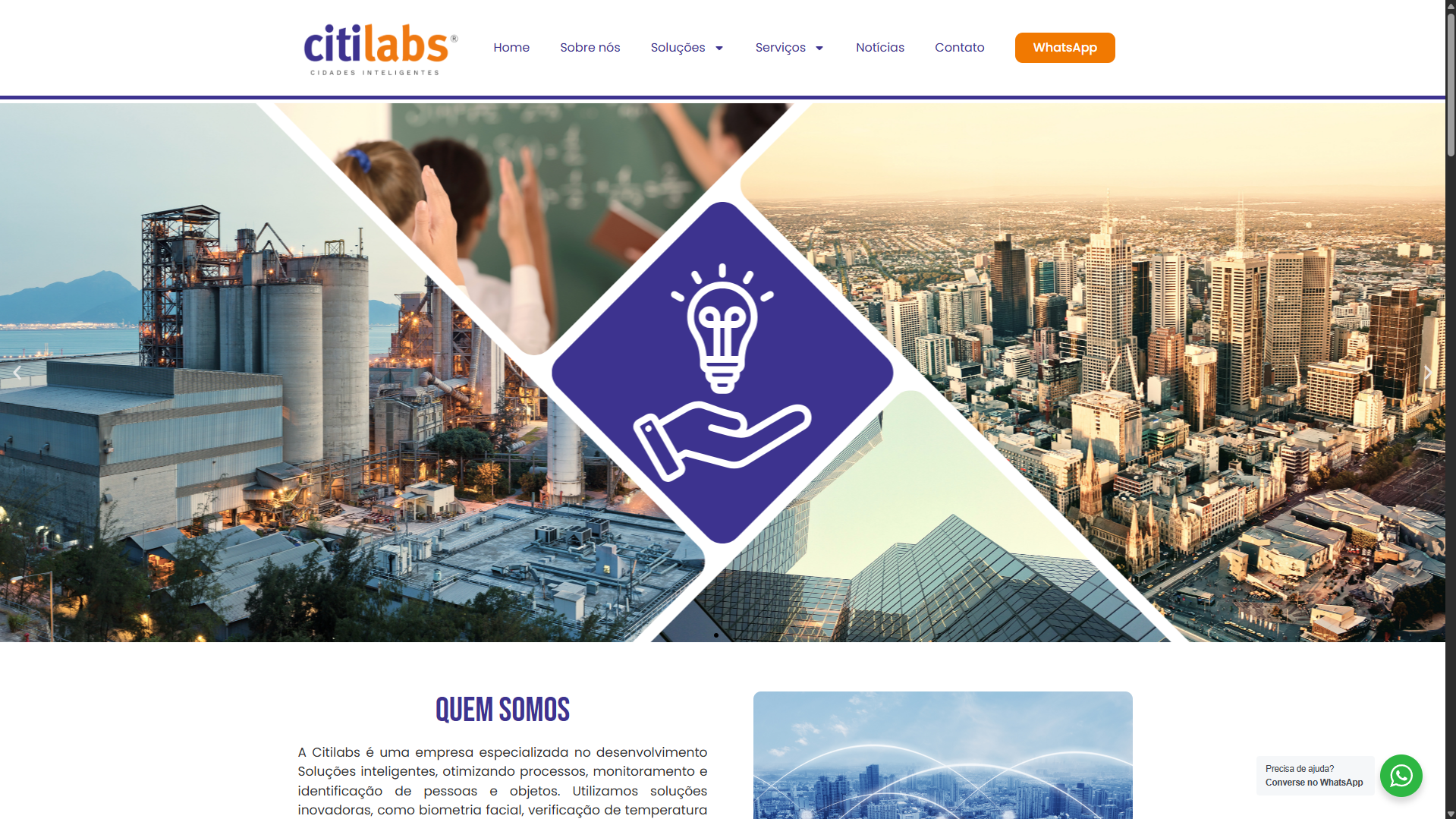 Site Institucional - Citilabs