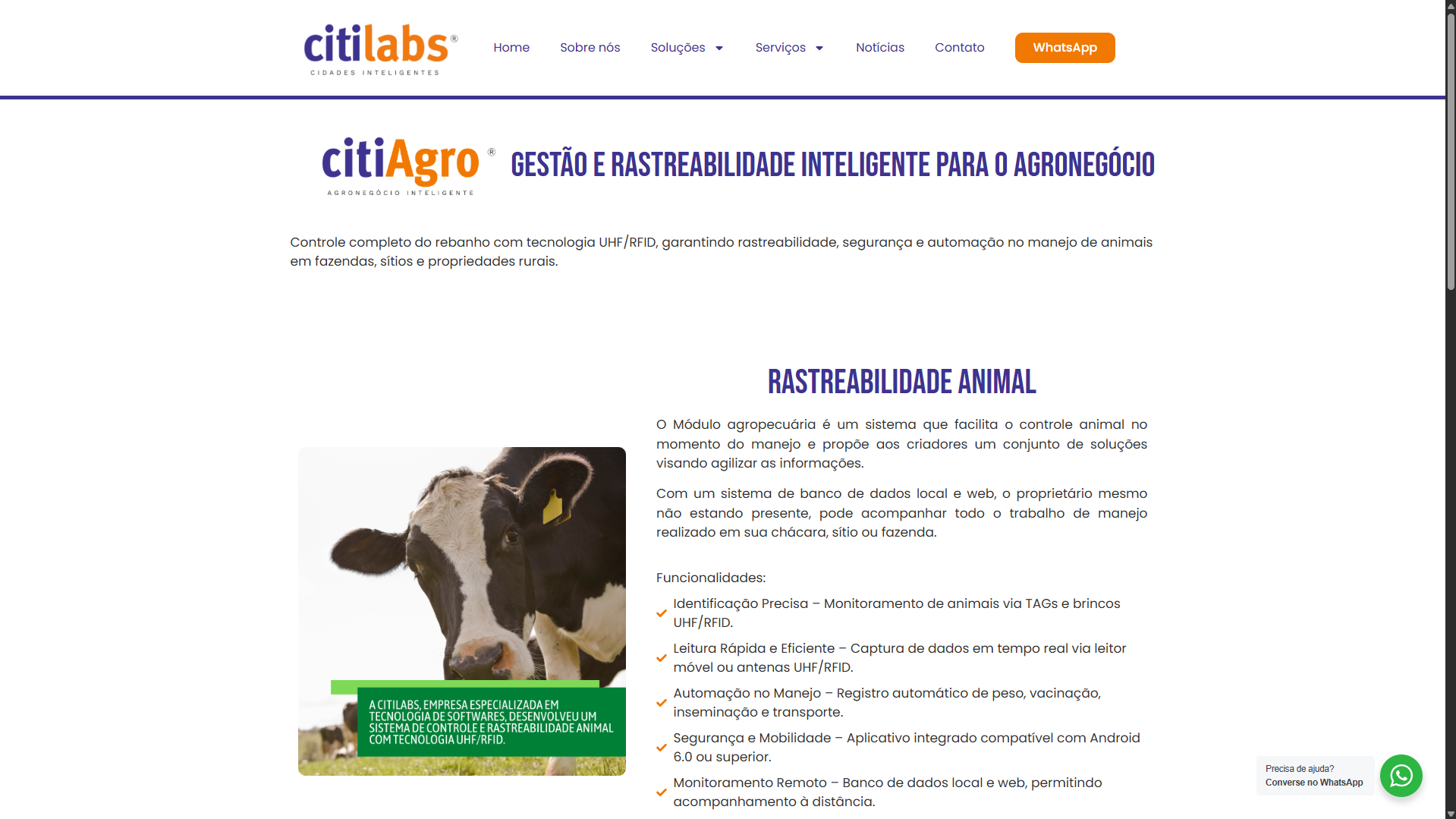 Site Institucional - Citilabs