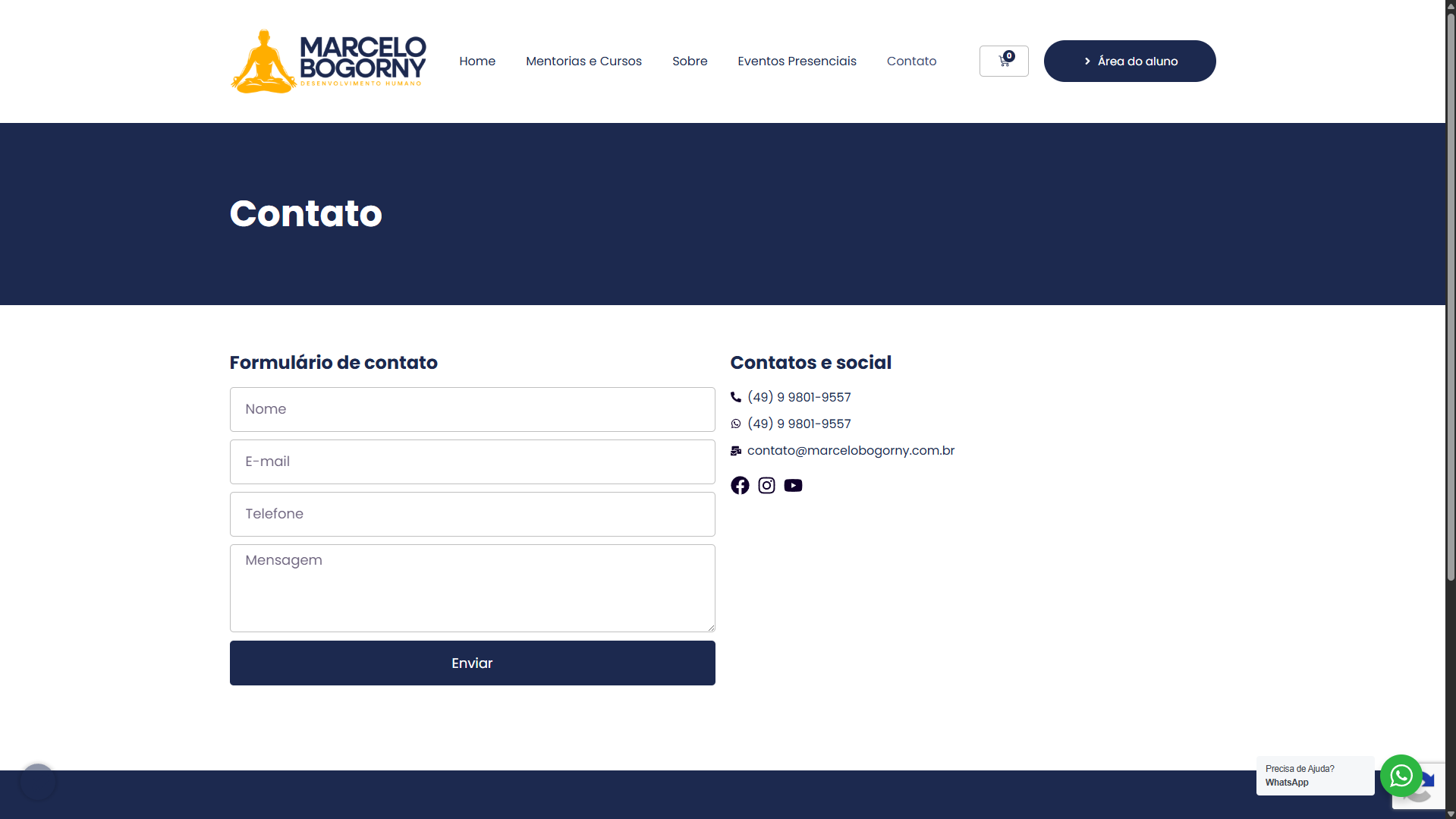 Plataforma de Cursos Online - Marcelo Bogorny