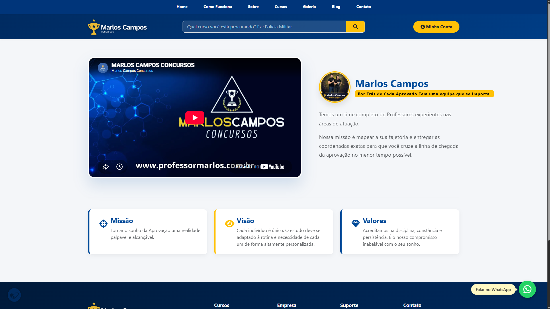 Plataforma EAD - Marlos Campos Concursos