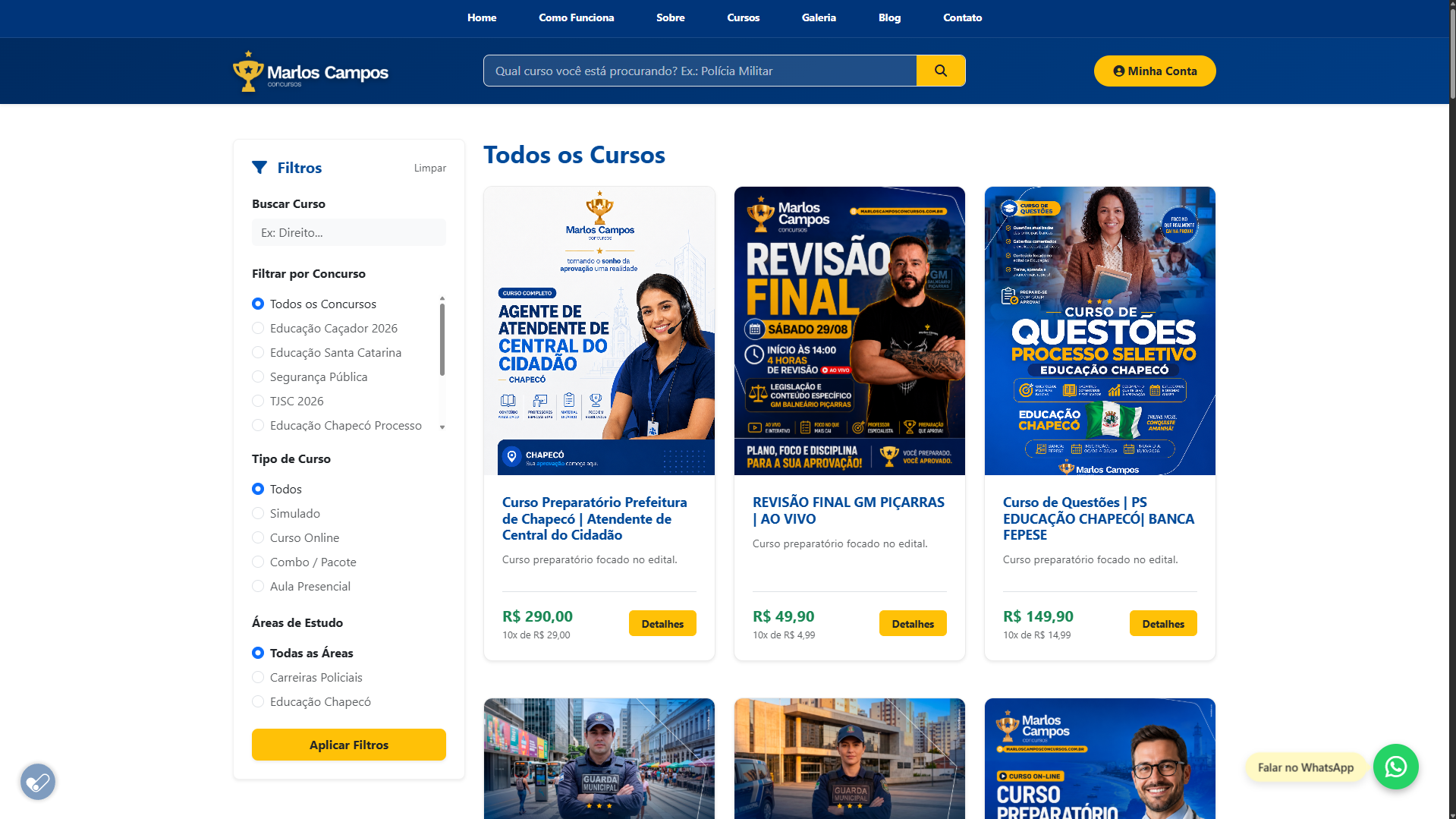 Plataforma EAD - Marlos Campos Concursos