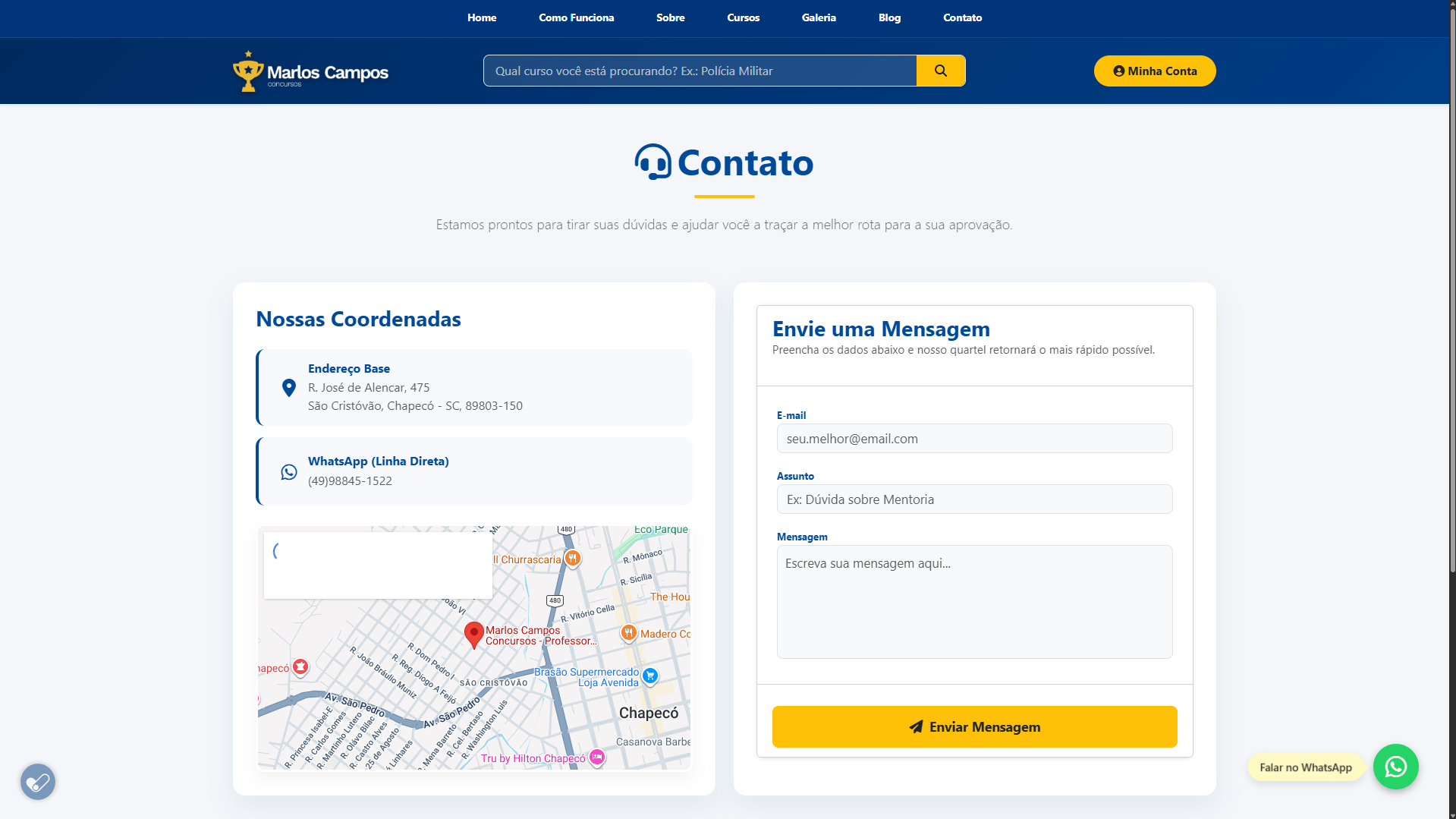 Plataforma EAD - Marlos Campos Concursos