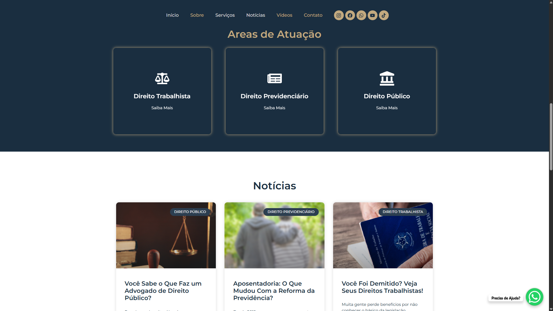 Site Institucional - Dr. Rodrigo Barzotto