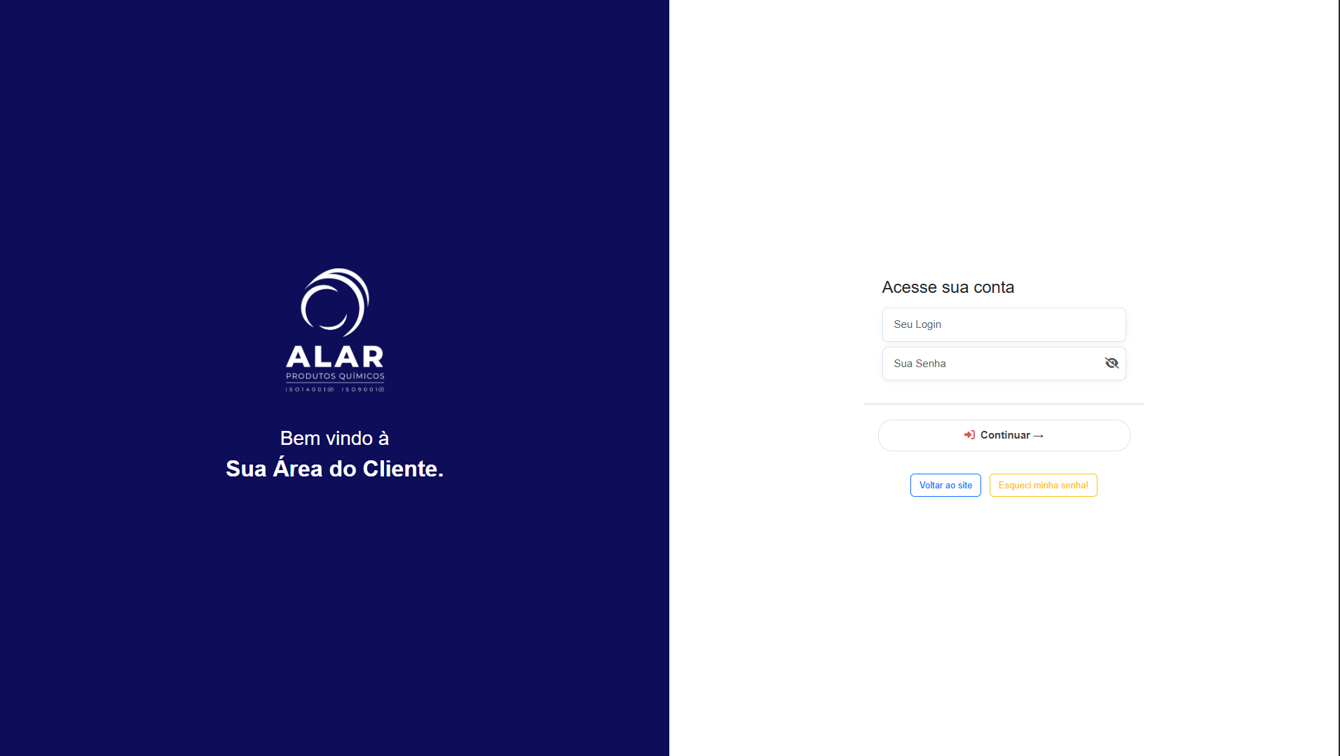 Portal de Documentos e Ensaios - Alar Produtos Químicos