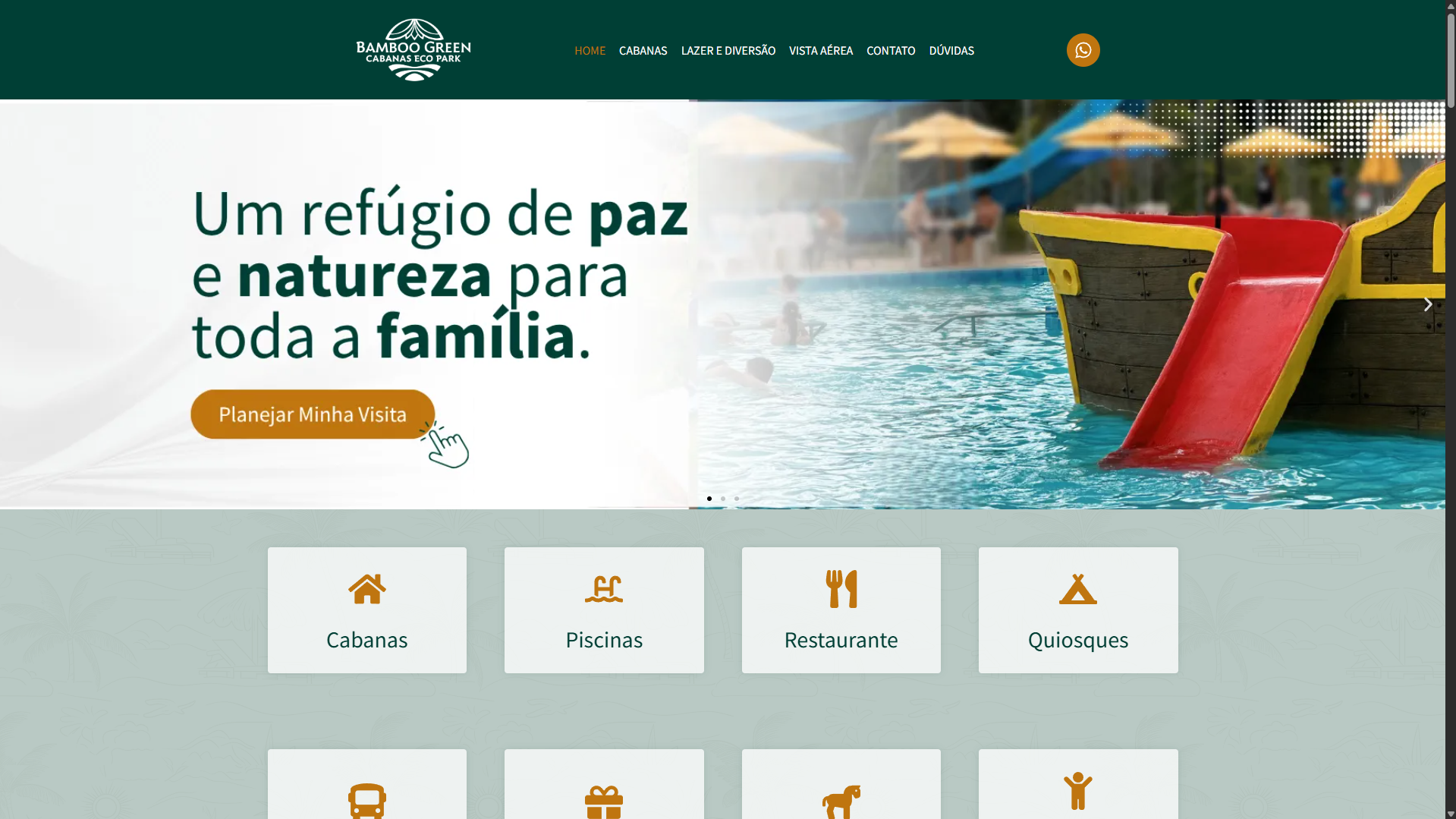Site Institucional - Bamboo Green Park