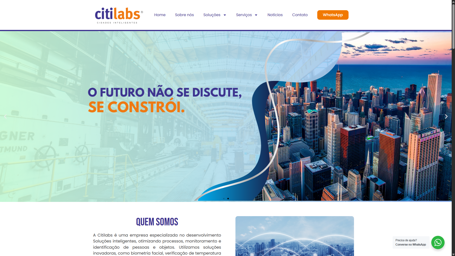 Site Institucional - Citilabs