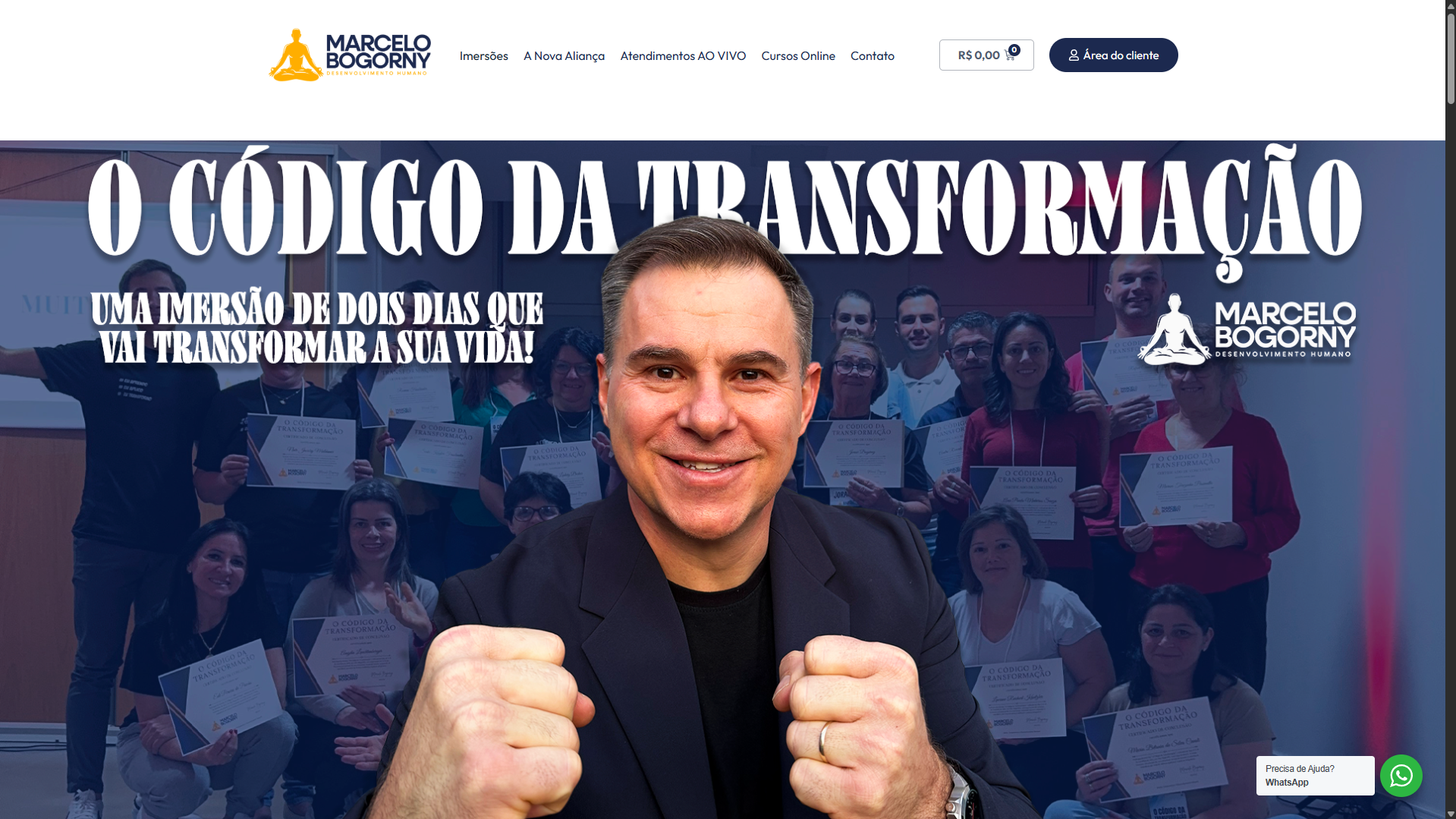 Plataforma de Venda de Ingressos - Eventos Marcelo Bogorny