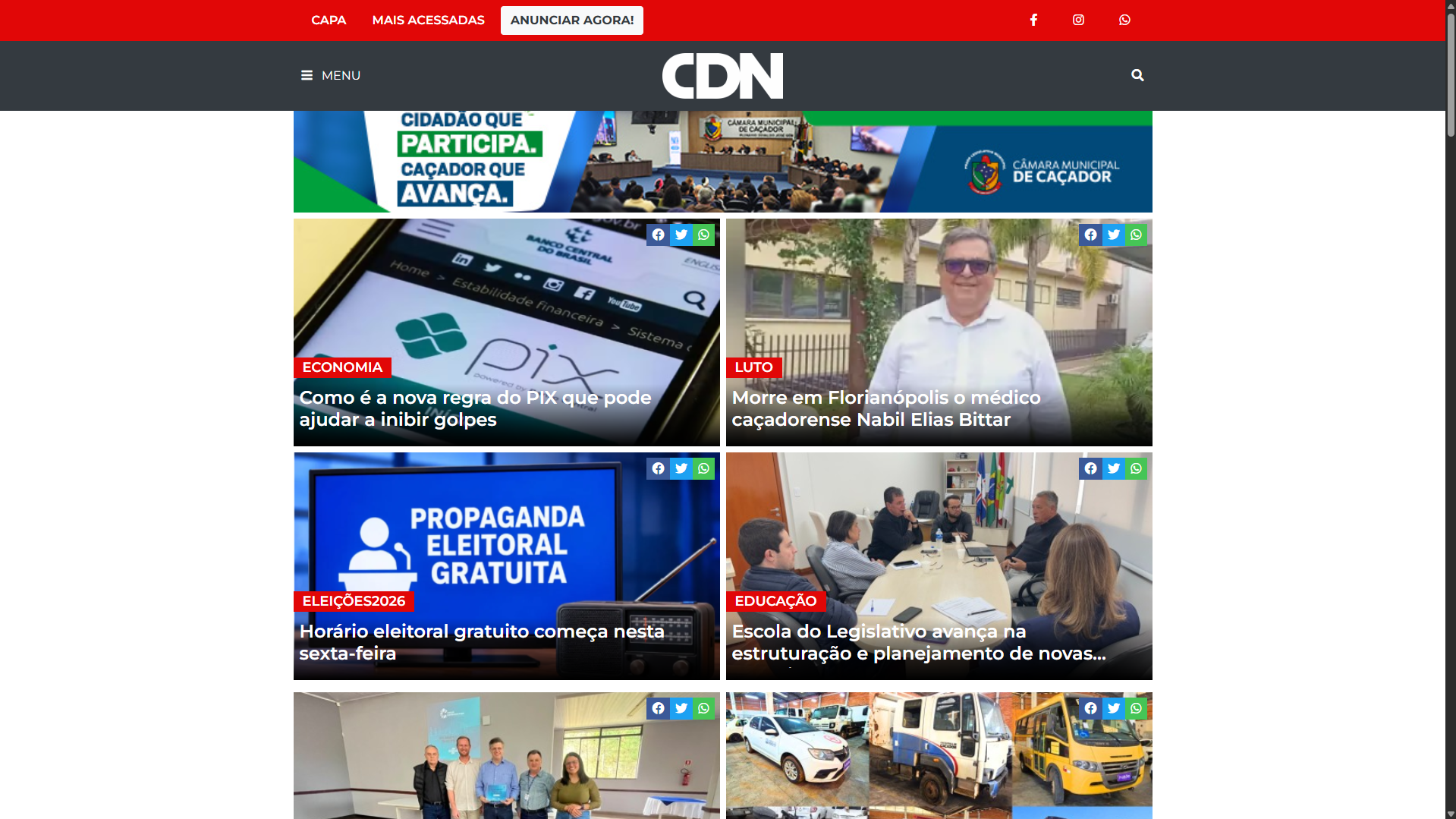 Portal de Notícias - Rede CDN